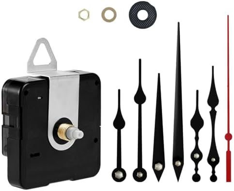 Silent Clock Mechanism Kit for DIY Repair 12mm Shaft