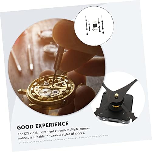 Elevate Your Clock Precision Metal Plastic Clock Movement Set