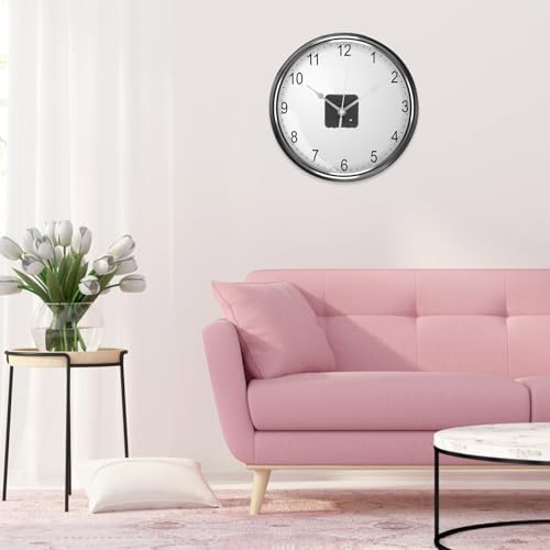 Muted Plastic Clock Movement