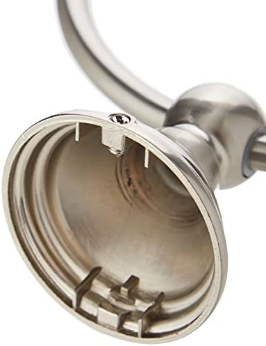 Modern SATIN NICKEL towel ring for bathroom