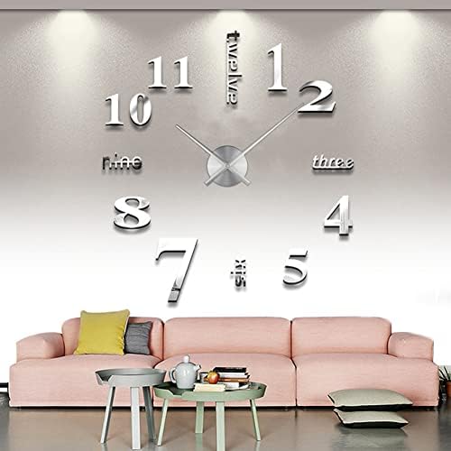 Sturdy Metal Wall Clock with Quiet Movement