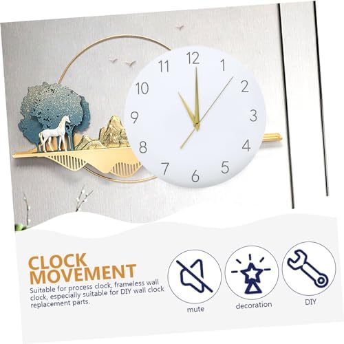 Perfect Silent Quartz Wall Clock Mechanism Replacement for DIY Projects