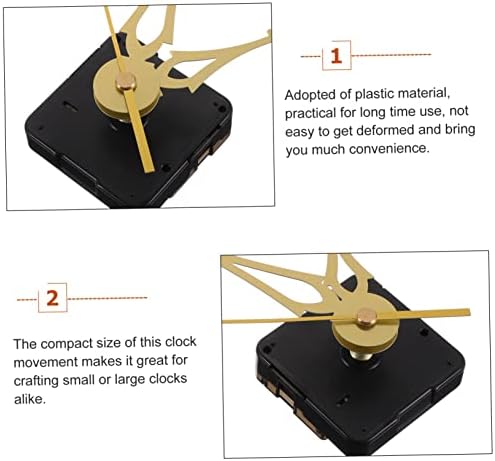 Durable Battery-Operated Clock Mechanism Part Perfect for DIY Wall Clocks