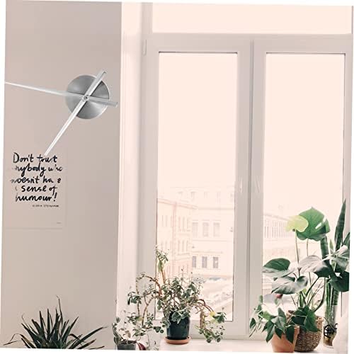 GREAT VALUE DIY Wall Clock Kit - 10cm Silver Base Plate More