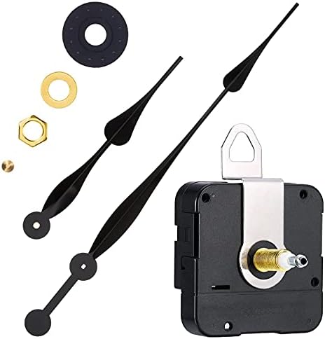 Generic 12-Inch Wall Clock Movement Easy-to-Use Replacement Part