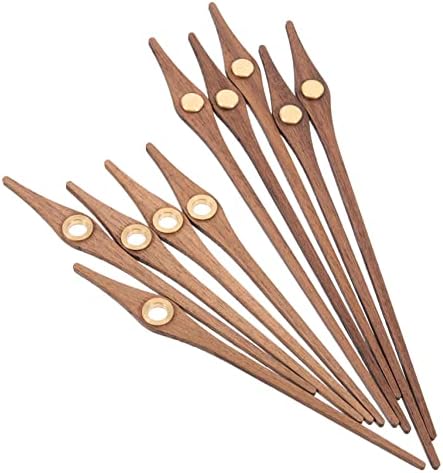 5-Set Wooden Clock Pointers for DIY Enhancement