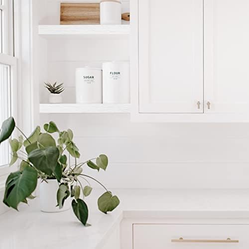 Space-Saving Floating Shelves for Washrooms