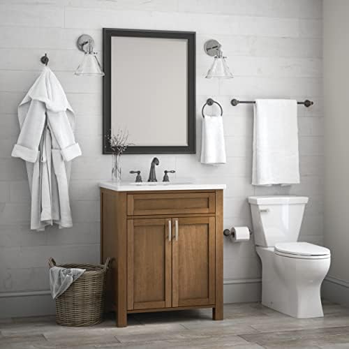 Wall-Mounted Oil-Rubbed Bronze towel ring