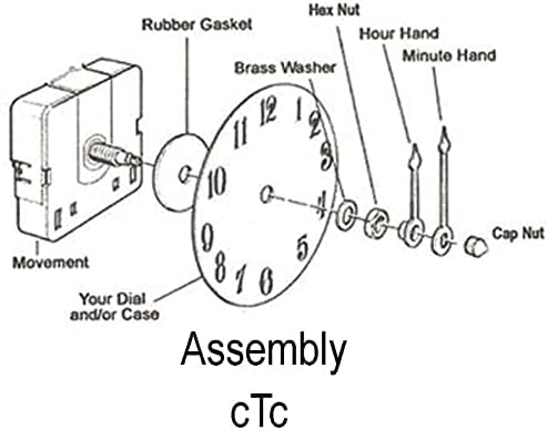 WYZBEN 17-inch Large Hands for Clock Movements