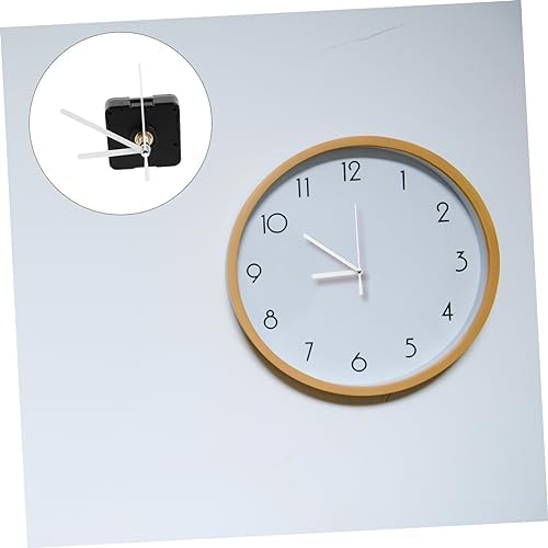 TOBBOMEY Clock Hands Replacement for DIY Wall Clock Mute Plastic Mechanism Kit