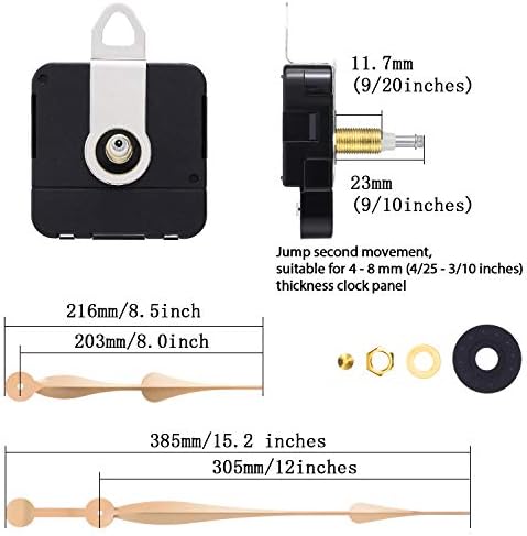 High torque clock replacement for DIY 12-inch precision