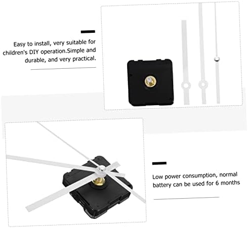 Perfect Reliability Battery-Powered Noiseless Replacement Parts for Your Wall Clock