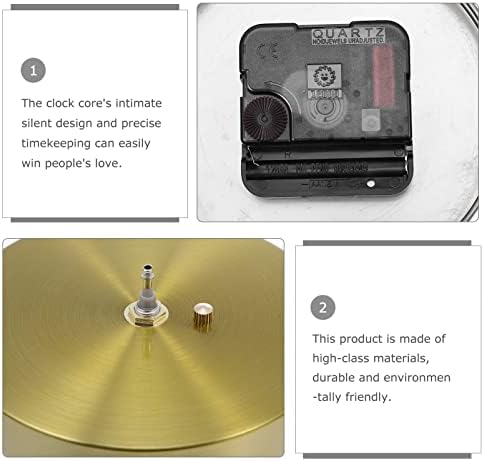 3D Wall Clock Mechanism Replacement with High-Quality Aluminum