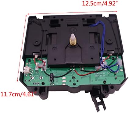 CVZQTESimple 300g Plastic Music Box Clock Movement