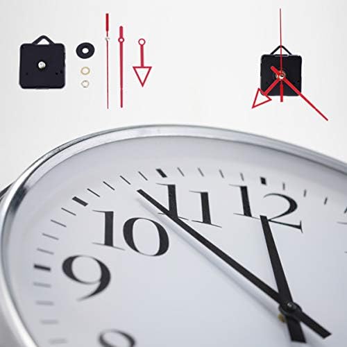 EXCEART RED CLOCK MOVEMENT HIGH PRECISION KIT