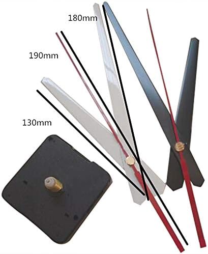 Delmitan Silent Wall Clock Mechanism Watch Part Set