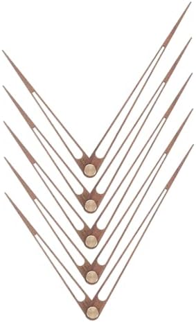 12-Inch Walnut Clock Hands Set for Repair