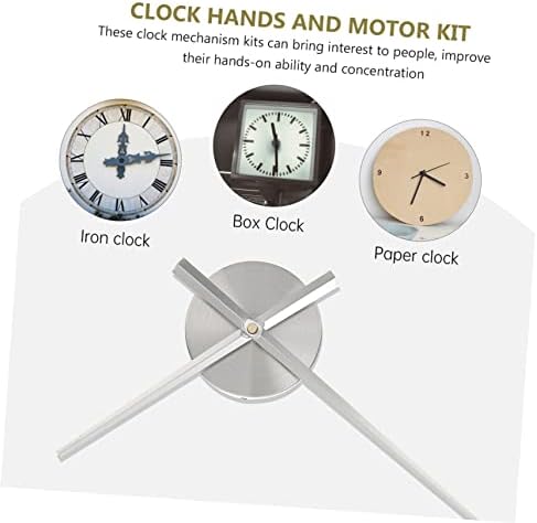 Versatile 3D Wall Clock with Mechanism Kit