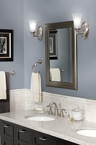 Moew Eva Open Towel Holder Brushed Nickel