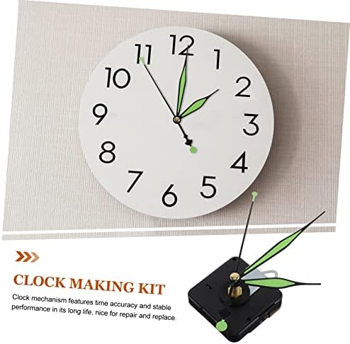 Silent Clock Kit for Repair and Battery Operated with Glowing Hands