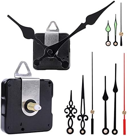EMOON 2-Pack Clock Movement Kit for Repair Customization