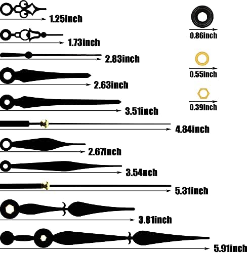 Precision quartz clock movement kit for DIY repair
