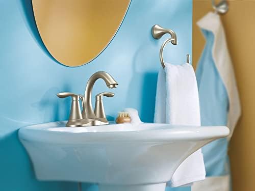 Moew Eva Open Towel Holder Brushed Nickel