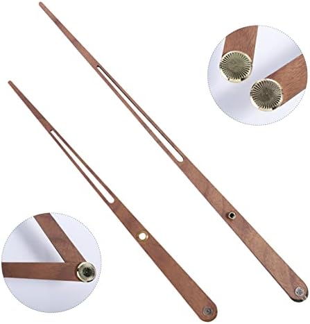 Wooden Wall Clock Pointer Set 12-Tip Vase Modern DIY Clock Replacement
