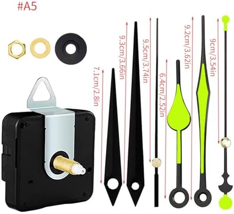 TOPFROP Wall Clock Mechanism - Perfect for Watches and Repairs