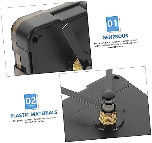 Perfect for DIY Clock Repair 10-12cm Clock Mechanism Replacement Kit