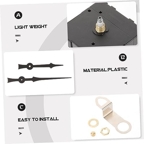 DIY Quartz Wall Clock Mechanism Set with Silent Shaft and Parts