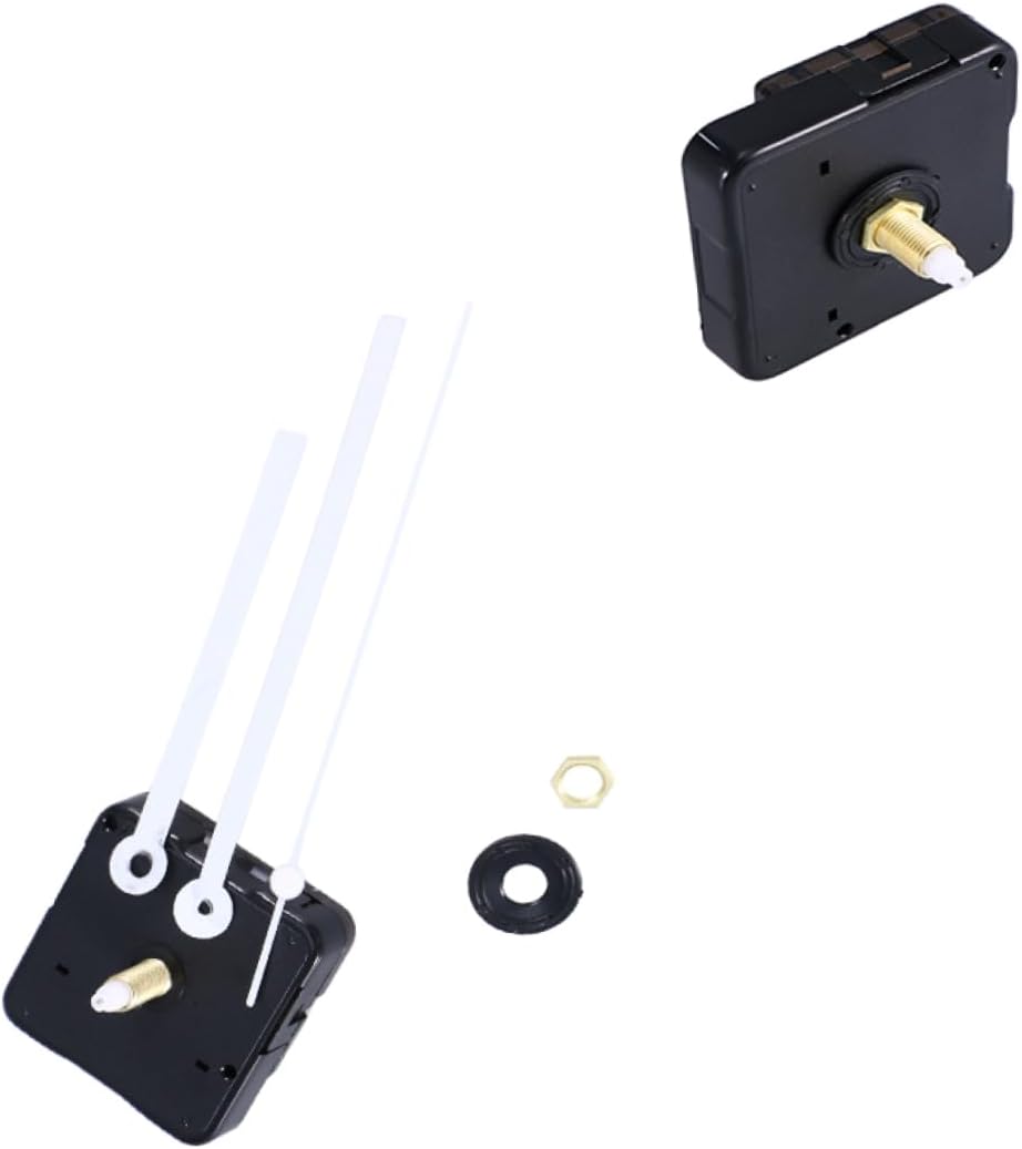 DECHOUS Replacement Clock Hands Kit for DIY Wall Clocks - Silent Movement Mechanism