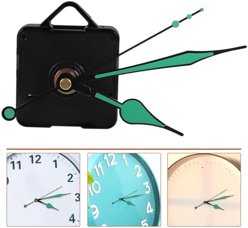 DOITOOL Wall Clock Replacement Movement Kit - Green