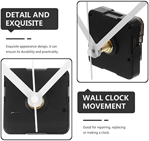 SUPVOX Clock Mechanism Replacements for DIY Wall Clocks 2-Piece Set