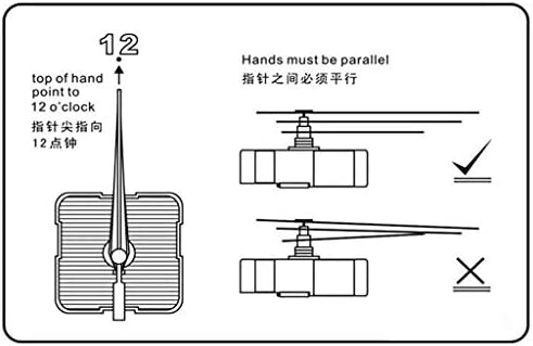 Silent All-Round Wall Clock Motor Kit