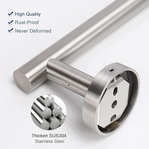 NearMoon Stainless Steel Towel Holder for Bathrooms