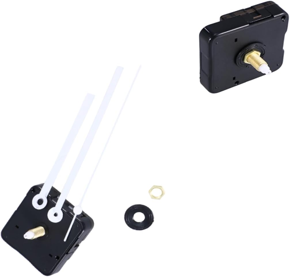 HoliBanna Replacement Silent Clock Movement Kit White