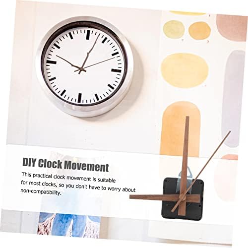 Walnut Wood Replacement Pointer Clock Hands Kit for 4 Sets