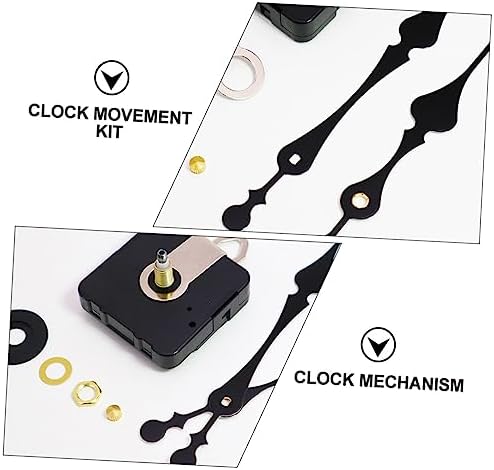 Elegant Precision Clock Kit for DIY and Home Decor