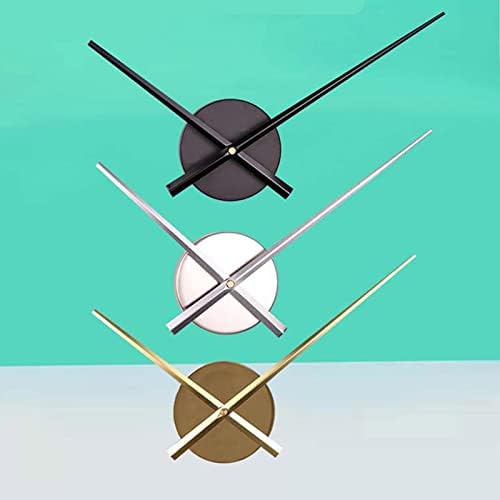 Large Wall Clock with Open Hour Hands - Modern Design