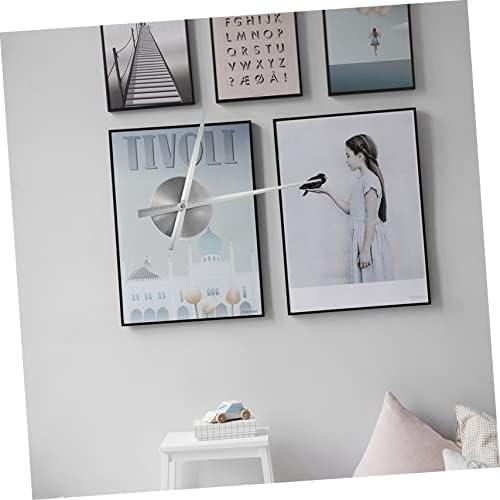 GREAT VALUE DIY Wall Clock Kit - 10cm Silver Base Plate More
