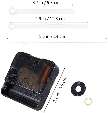 Garneck Silent Wall Clock Movement Replacement Kit