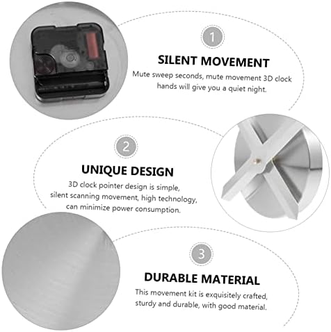 Modern Wall Clock Parts Kit