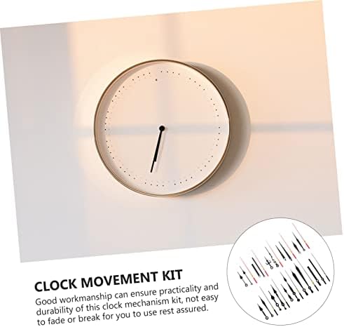 10-Piece Mute Wall Clock Movement Kit for DIY Clocks