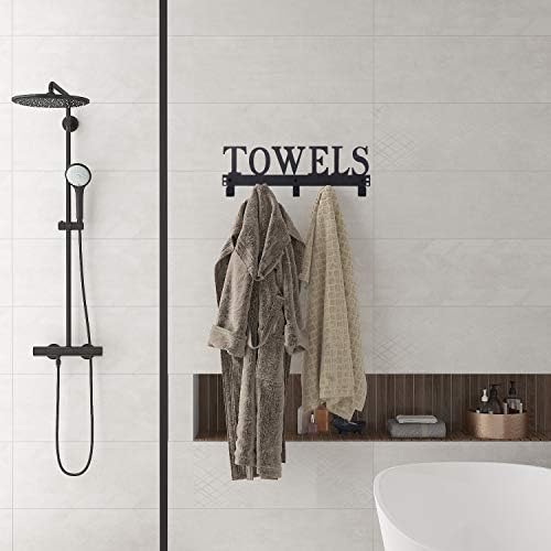 Adjustable Towel Holder Door Mount