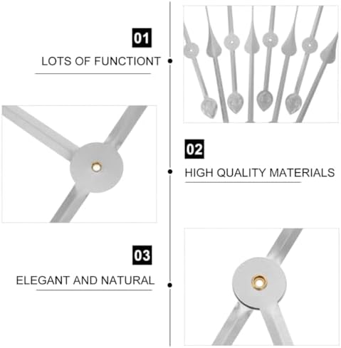 Homoyoyo 5 Set DIY Clock Hands for Wall Clocks