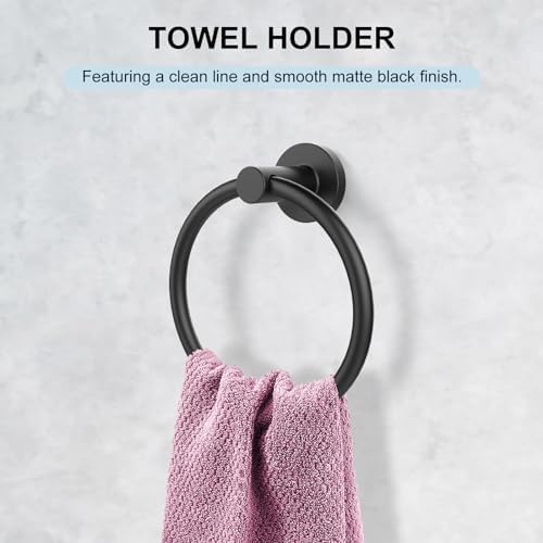 SetSail Elevate Your Bathroom with Premium 304 Stainless Steel Holder Set