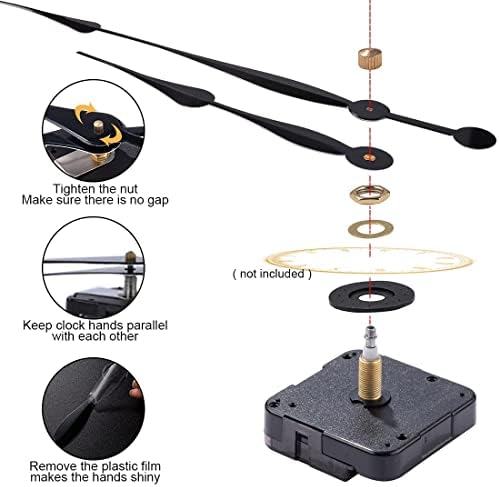 EMOON Clock Movement Kit for Large Clocks