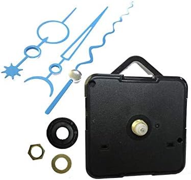 10 Piece Clock Movement Parts Kit - Silent Wall Clock Repair