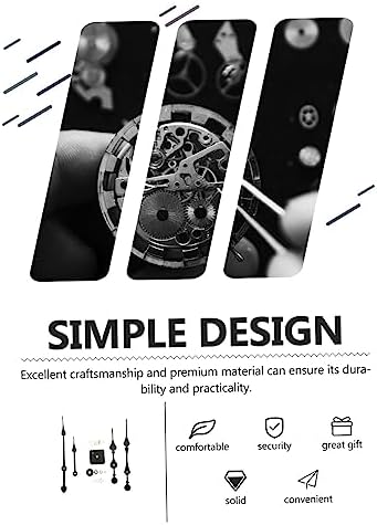 Elevate Your Clock Precision Metal Plastic Clock Movement Set